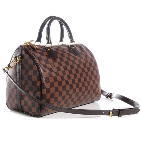 speedy bandouliere 30 damier ebene